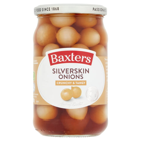 Baxters Silverskin Onions Crunchy & Tangy