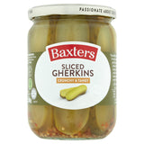 Baxters Sliced Pickled Gherkins Crunchy and Tangy