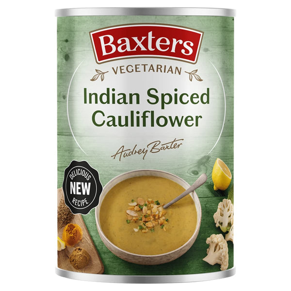 Baxters Indian Spiced Cauliflower Soup Order Online Baxters Shop