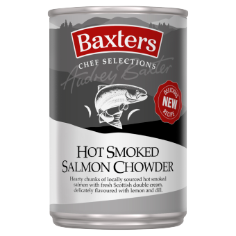 Baxters Chef Selection Hot Smoked Salmon Chowder  400g