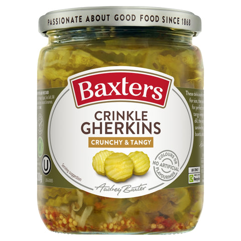 Tangy Crinkle Gherkins