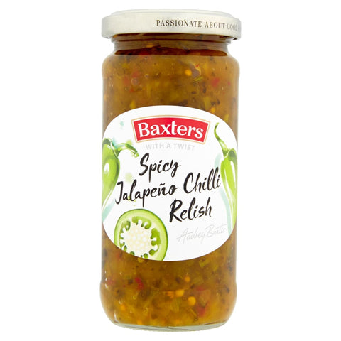 Baxters Spicy Jalapeno Chilli Relish