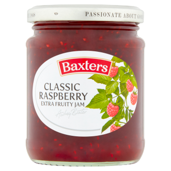 Baxters Classic Raspberry Extra Fruity Jam 290g