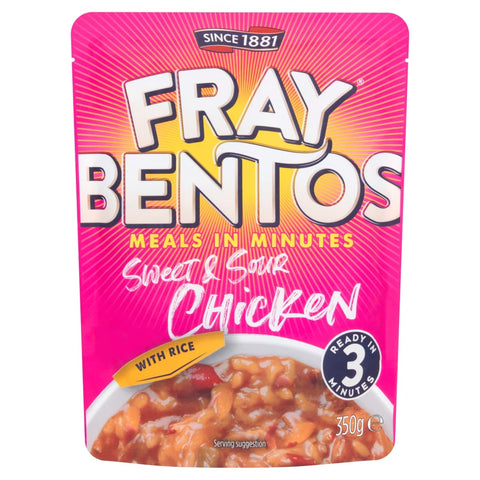 Fray Bentos Sweet and Sour Chicken Pouch Meal