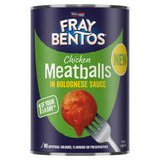 Fray Bentos Chicken Meatballs in Bolognese Sauce 380g
