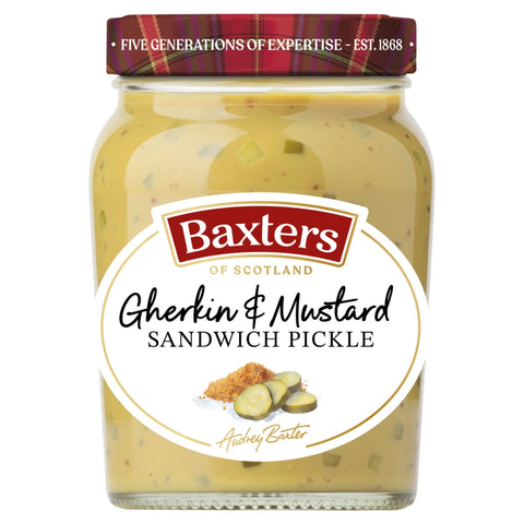 Gherkin & Mustard Sandwich Pickle