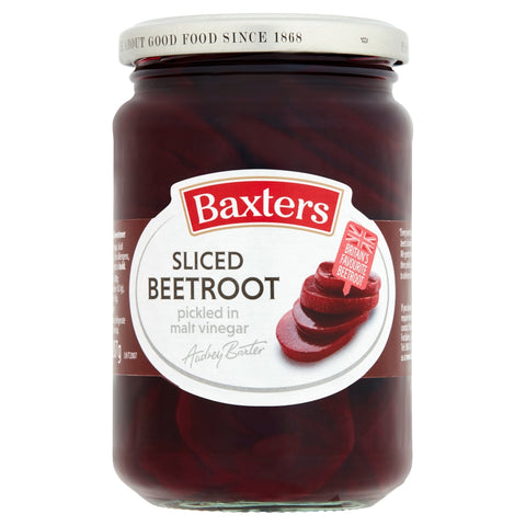 Baxters Sliced Beetroot Pickled in Malt Vinegar 340g