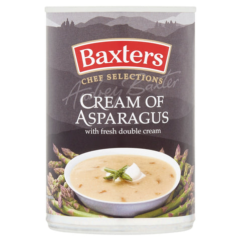 Baxters Chef Selections Cream of Asparagus Soup with Fresh Double Cream 400g