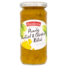 Baxters Punchy Mustard & Gherkin Relish 225g