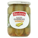 Baxters Sliced Gherkins Crunchy & Tangy 540g