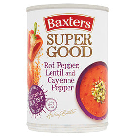 Baxters Super Good Red Pepper, Lentil and Cayenne Pepper Soup 400g