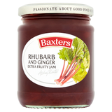 Baxters Rhubarb and Ginger Extra Fruity Jam 290g