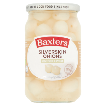 Baxters Silverskin Onions Crunchy & Sweet 440g